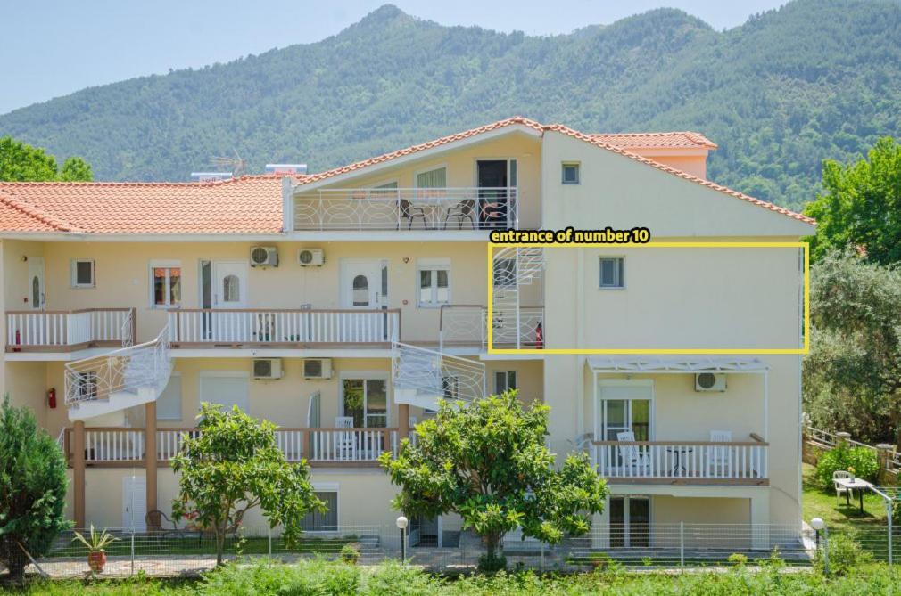 San Giorgio Apartments Skala Potamia  Zimmer foto